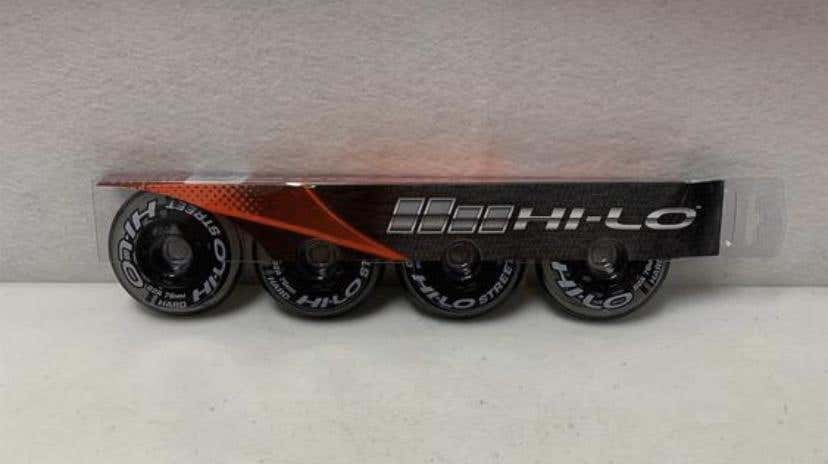 Bauer Hi-Lo Street Inline Wheels -NEW- Two 4-packs 80mm & 76mm