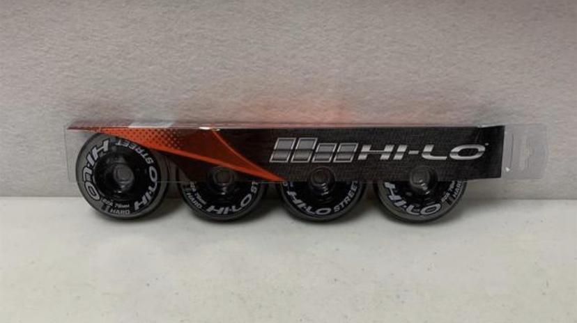 Bauer Hi-Lo Street Inline Wheels -NEW- Two 4-packs 80mm & 76mm