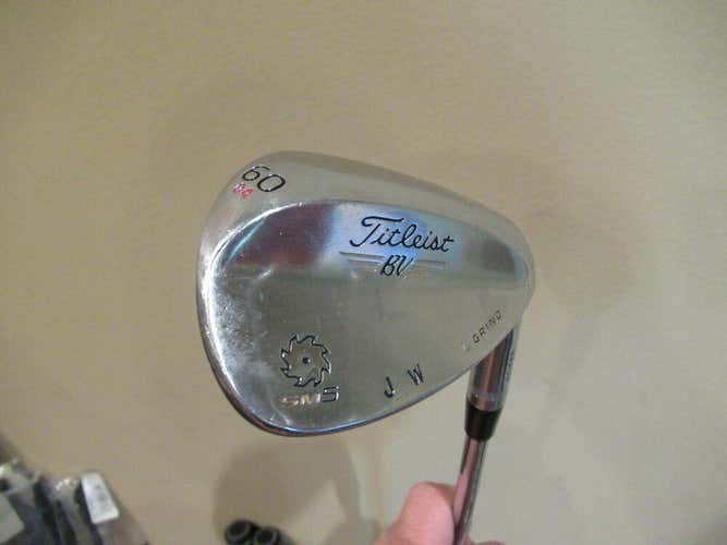 TITLEIST VOKEY SM5 CHROME L GRIND LOB WEDGE 60* FACTORY S-200 MCC +4 GRIP