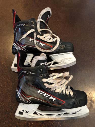 Used CCM JetSpeed FT1 Pro Stock Skates - Size 10 D (USK102B)