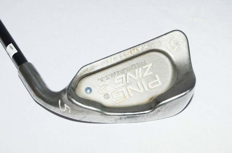 5 Iron Ping Zing2 Rh 37.75" Graphite Stiff New Grip