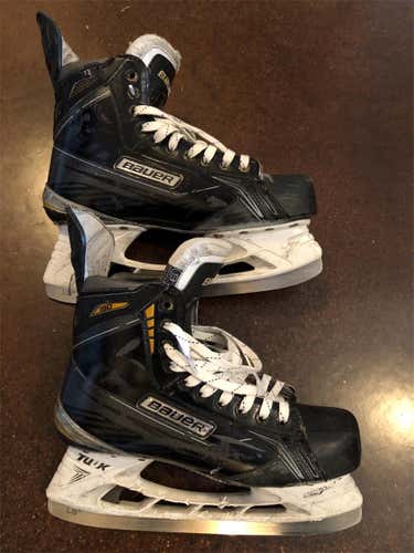 Used Bauer Supreme 190 Skates - Size 9 D (USK105B)