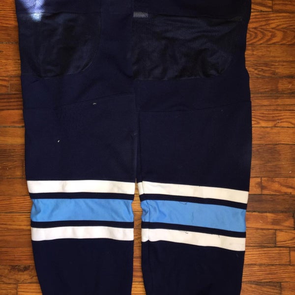 UMAINE Game Socks - Baby And Navy Blue Senior Large Pro Stock Socks