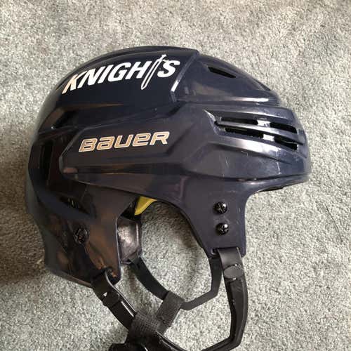 LAST CHANCE Used Navy/Md Bauer Reakt Helmet(Pro Stock#15)