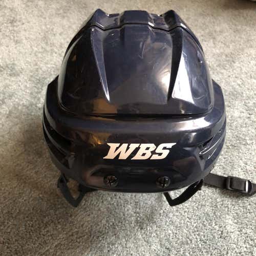 Used Navy/Sm Bauer Reakt Helmet (Pro Stock #29