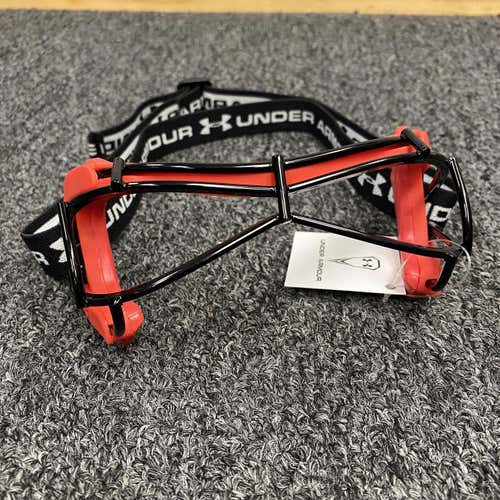 Red/Black New Under Armour Illusion 2 LaCrosse Goggles