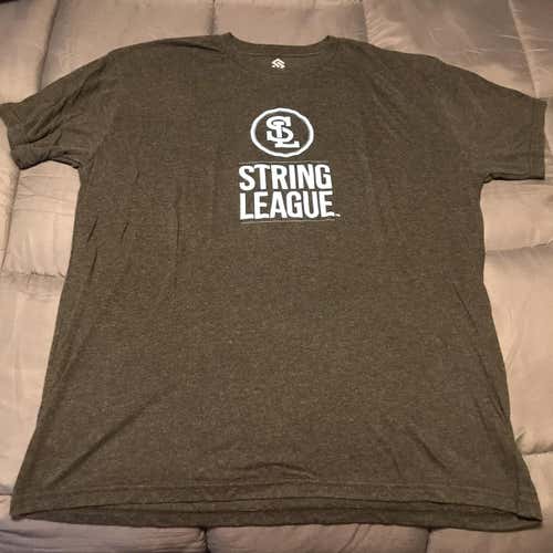 NEW Gray String League T Shirt