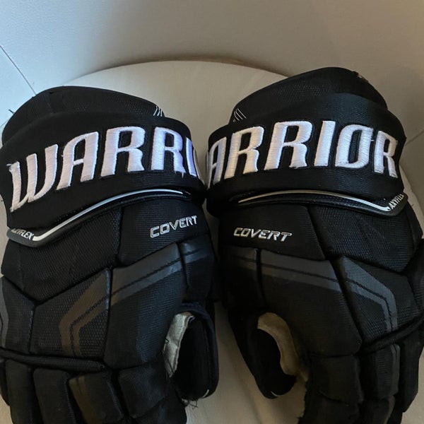 Black Used Warrior Covert QR Pro 14" Pro Stock Gloves