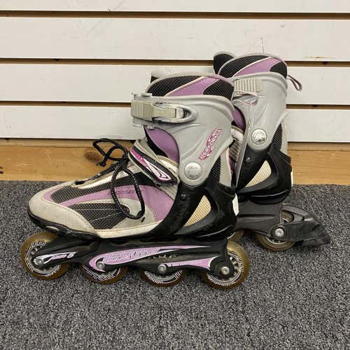 Purple/Gray Used Bladerunner Performa Size 9 Inline Skates