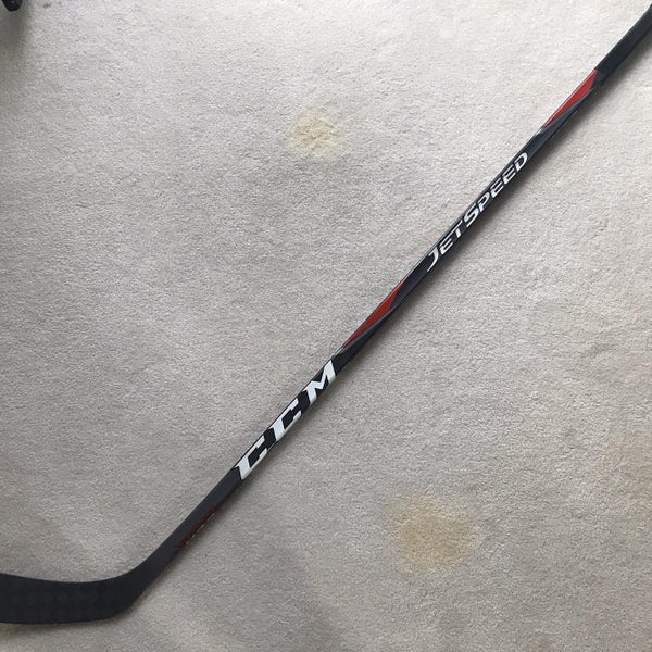 Right Handed CCM JetSpeed Mid Pro Stock Hockey Stick