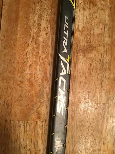 New Senior CCM Left Handed Ultra Tacks Hockey Stick Mid Pro Stock