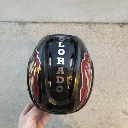 Black Used Player Warrior Helmet