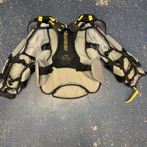 Senior Medium Vaughn Velocity V7 XF Pro Chest and Arm Protector Goalie Chest Protector