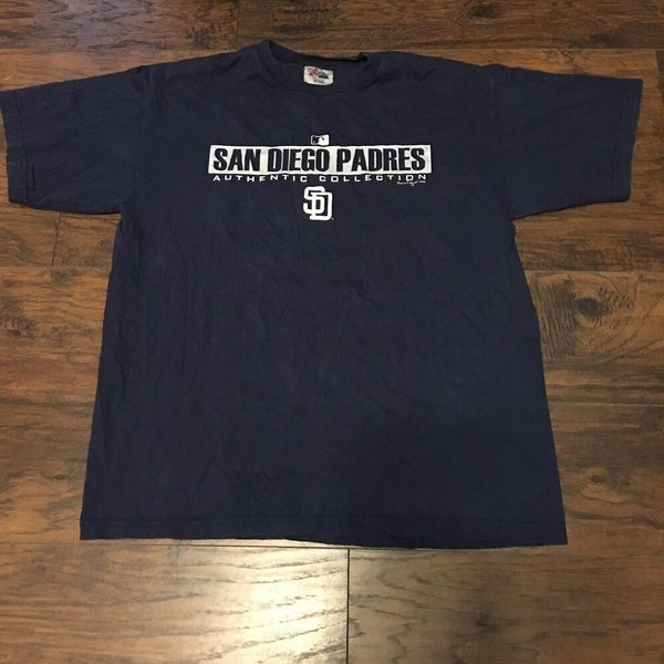 Men's Nike Black San Diego Padres Camo Logo T-Shirt Size: Large