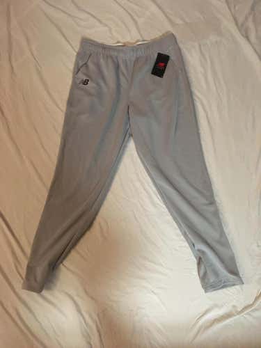 New Balance Travel Pant - Light Grey - Size L - New