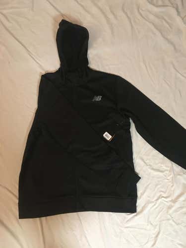 New Balance Corefleece Full-Zip Hoodie - Black - Large - NEW