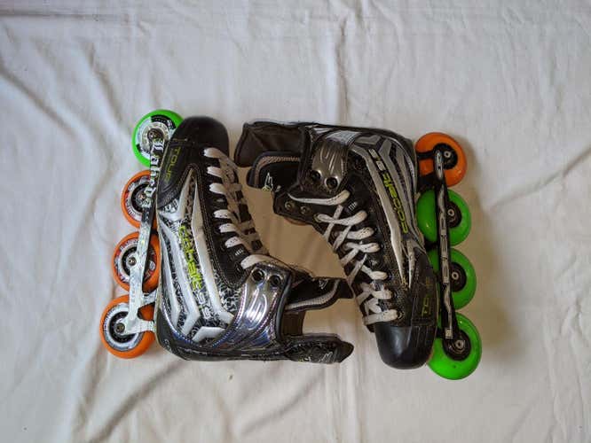 Used tour Cobalt 9.9 roller hockey in-line size 10