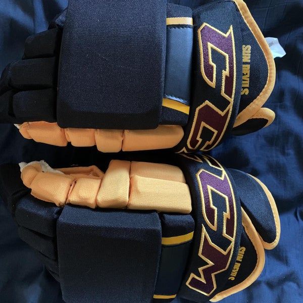 Arizona State Sun Devils 13” Pro Stock Brand New CCM HG97 Gloves