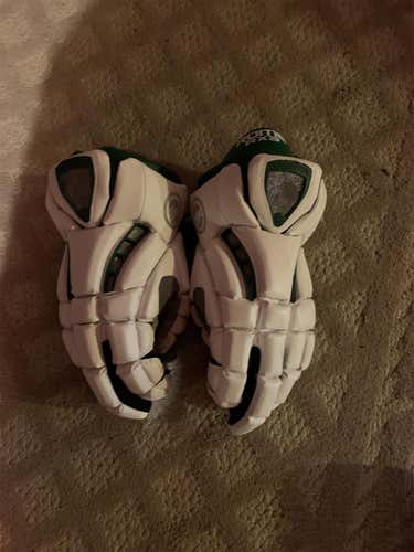 White New Maverik Rome RX3 13" Lacrosse Gloves