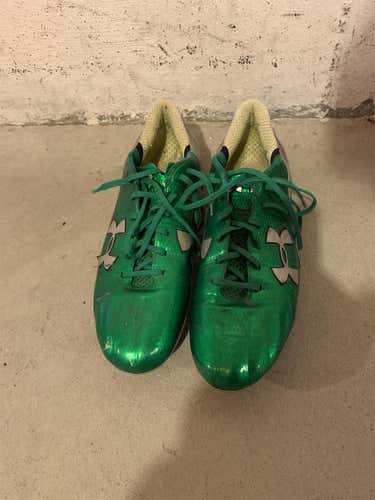 Green Adult Turf Cleats Under Armour