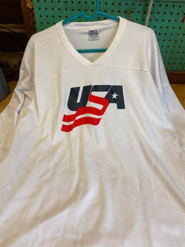White USA Camp Jersey