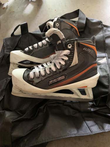 Senior Bauer Elite D&R (Regular) Size 10 Goalie Skates