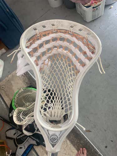 Used  Strung Tactik Head With LE throne Mesh