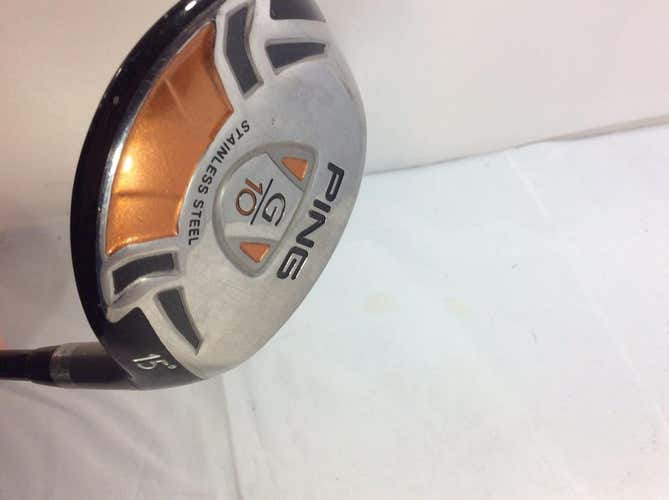Used Ping G10 15 Deg 4 Hybrid Graphite Regular Golf Hybrids