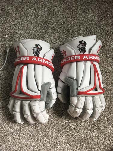 Boston University Under Armour BioFit Lacrosse Gloves 13"