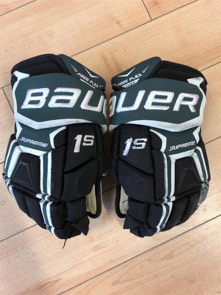 Used Bauer Supreme 1S 13" Pro Stock Gloves (UG092B)