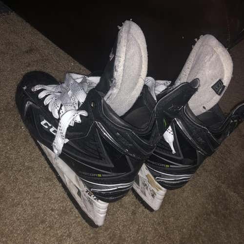 Used CCM RibCor 70K D&R (Regular) Pro Stock Size 7.5 Hockey Skates