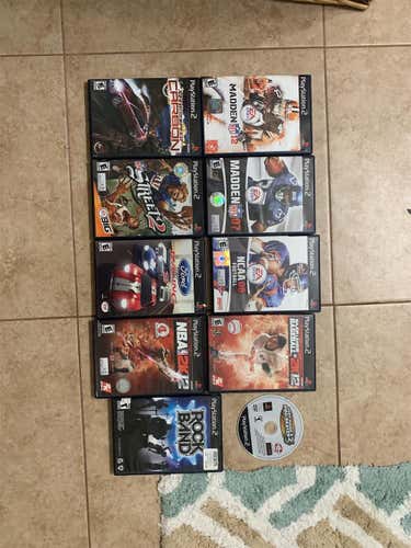 Lot Of Ps2 Games
