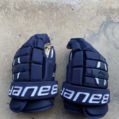 Blue Used Bauer Nexus N2900 14"  Gloves