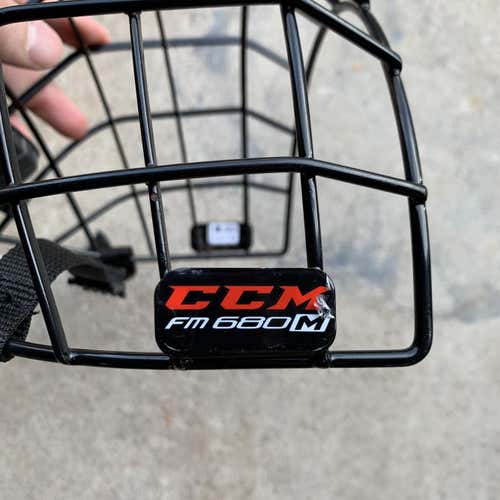 Black Used Medium CCM FM580  Helmet
