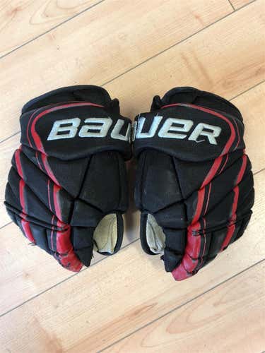 Used Bauer Vapor 1X Pro Lite 13" Pro Stock Gloves (UG093B)