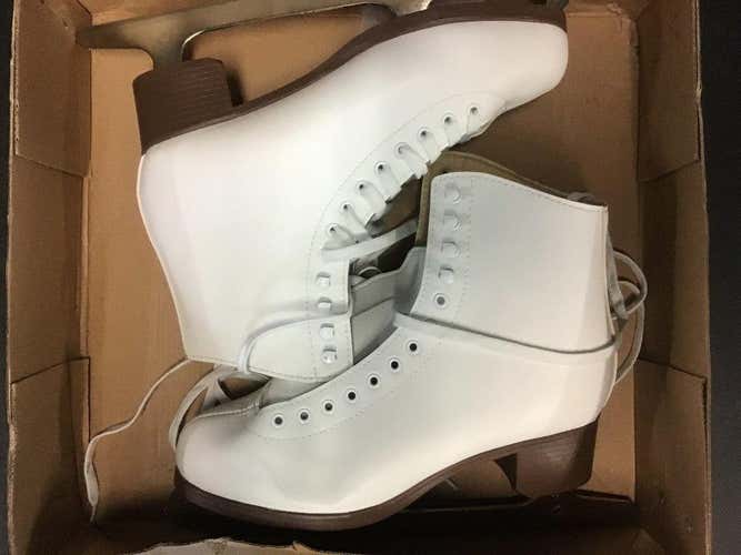 Jackson Ultima Glacier Figure Skates - White - Womens Size 10 - BRAND NEW in Original Retail BOX!!
