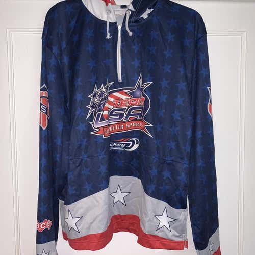 Team USA Roller Hockey Hoodie Adult Medium