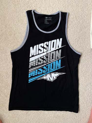 Mission Hockey Tanktop Black Medium Adult