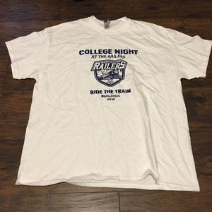Worcester Railers ECHL Hockey 2019 College Night Promotional T-Shirt Size XL