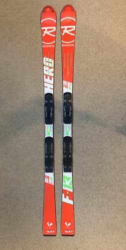 Used 165cm Rossignol Racing Hero F-13 FIS SL Skis