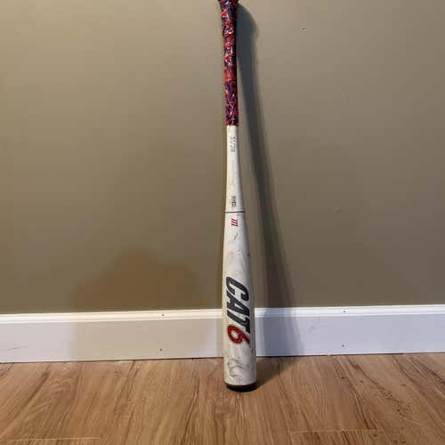 Used BBCOR Certified Marucci CAT 6 (-3) 28 oz 31" Bat