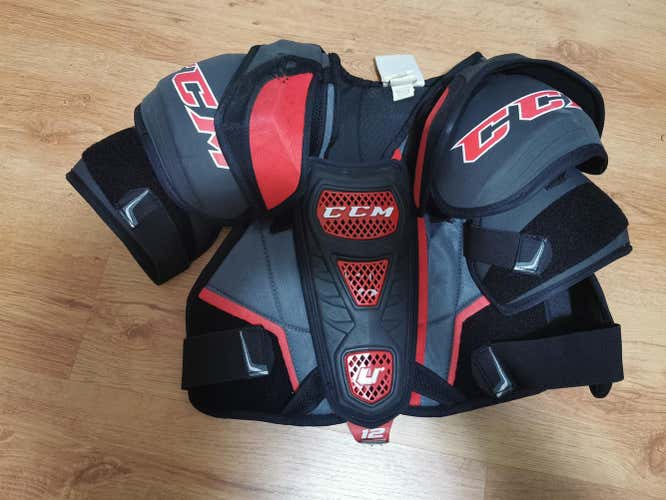 Used Senior Small CCM U +12 Shoulder Pads