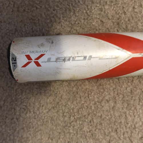 Used 2018 Composite Ghost X Hyperlite (-12) 18 oz 30" Bat And Demarini Insane 11 1/2 Inch Glove