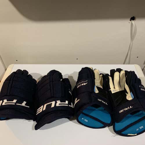 Blue Used True A6.0 Pro ZPalm 14"  Gloves