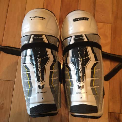 Used CCM Ultra Tacks Shin Pads