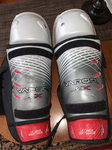 Used Bauer Vapor APX Shin Pads