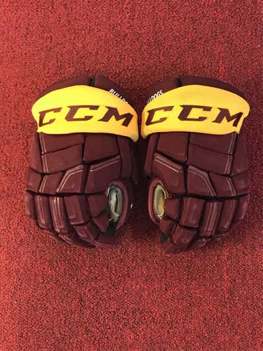 Minnesota Duluth CCM HGQL Gloves Size 13 Pro Stock Item#UMDG9