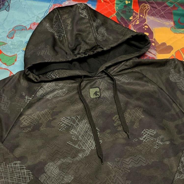 horror movie hoodie black and white