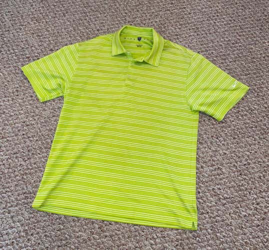 Green Men's Medium Nike Golf Shirt