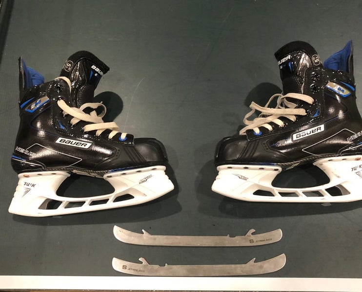 Bauer Nexus 2N Ice Hockey Skates w/ Extras *Like New*